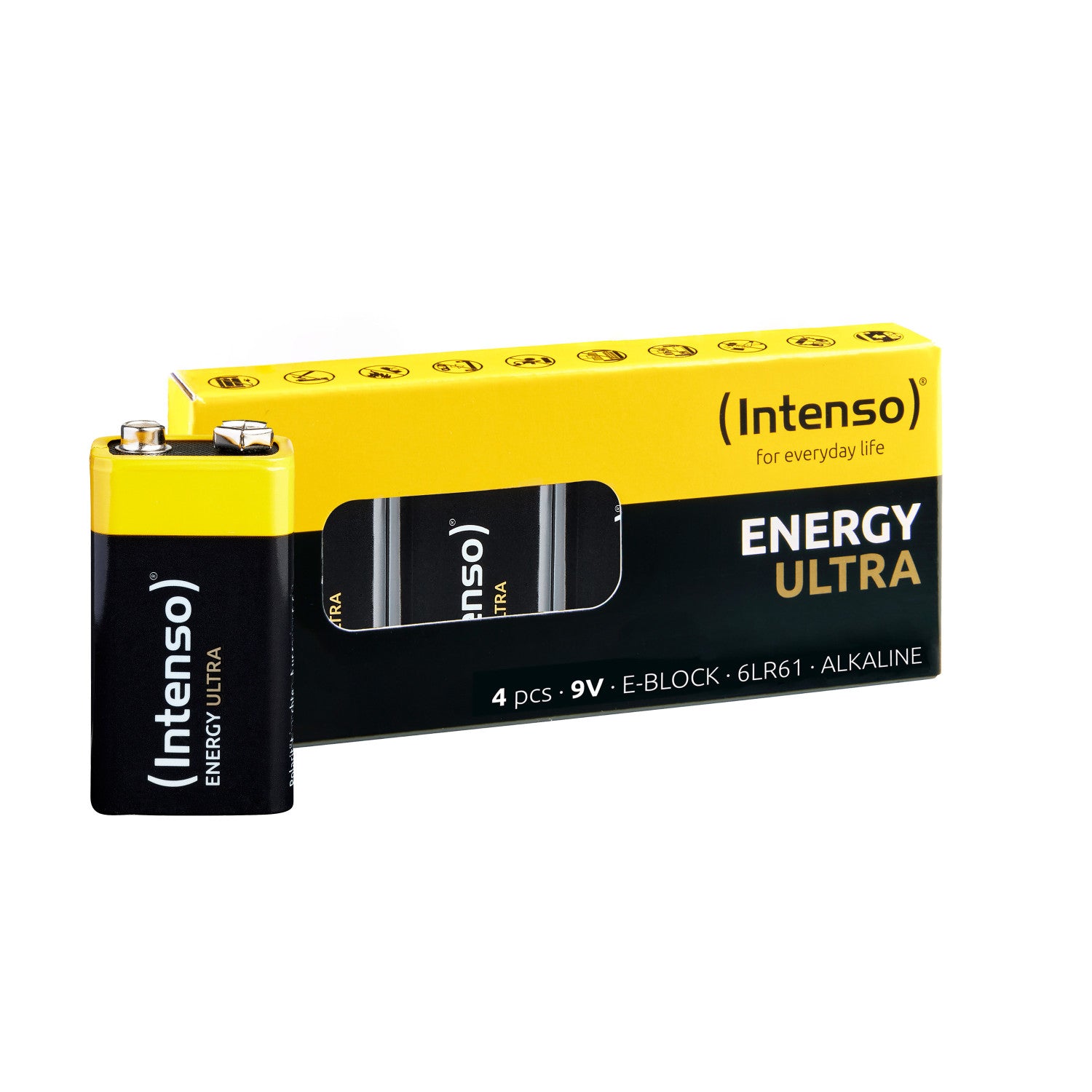 Intenso 7501454 batteria per uso domestico Batteria monouso 6LR61 Alcalino