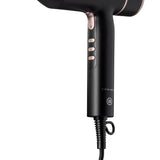 Bellissima Imetec Sonic Speed Asciugacapelli, Motore Digitale ad alta velocità 110.000 giri/min, ultraleggero solo 320 g, con tecnologia Tecnologia Ion Ceramic Hi-Pro, ioni, 3 velocità, 3 temperature, posizione aria fredda, Controllo Digitale del cal...