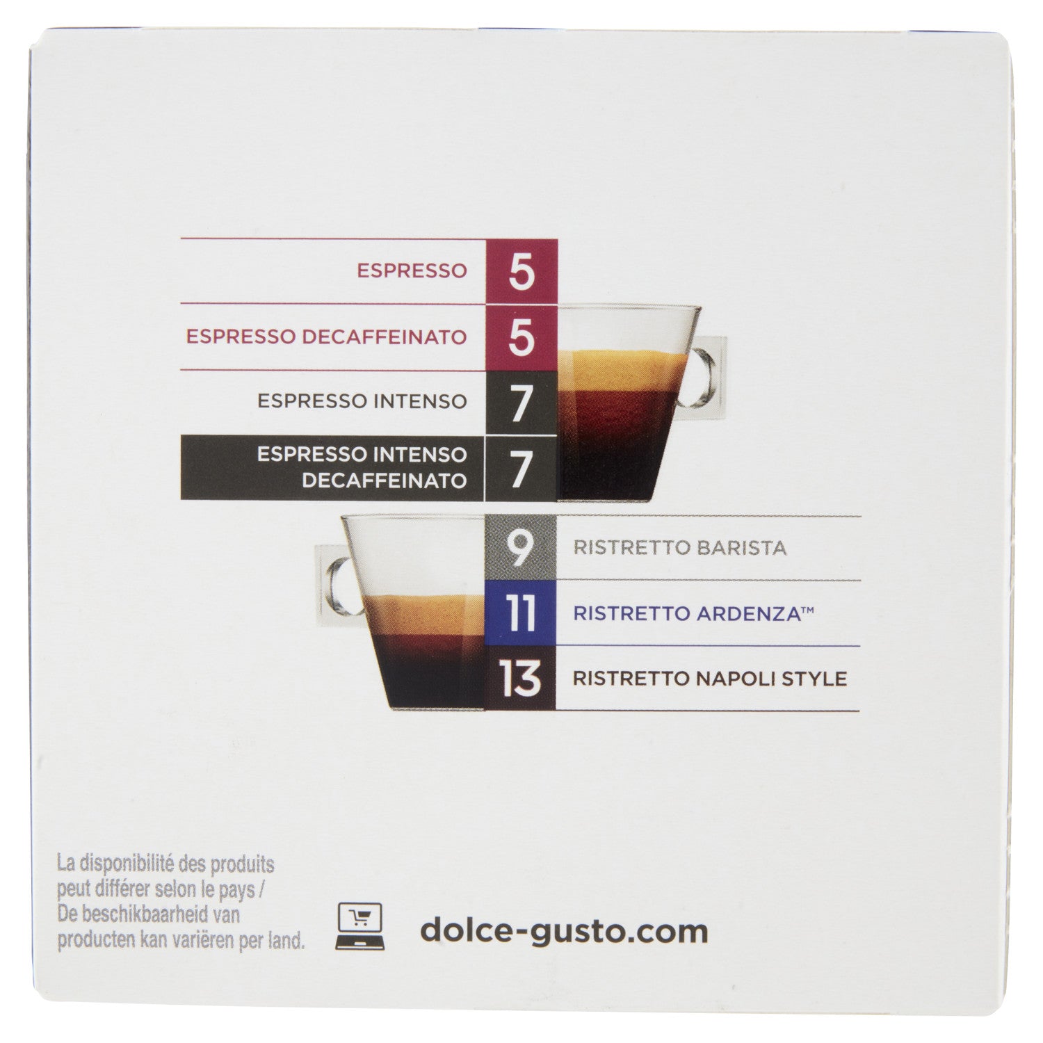 Nescafé Dolce Gusto Caffè Espresso Intenso Decaffeinato 16 Capsule