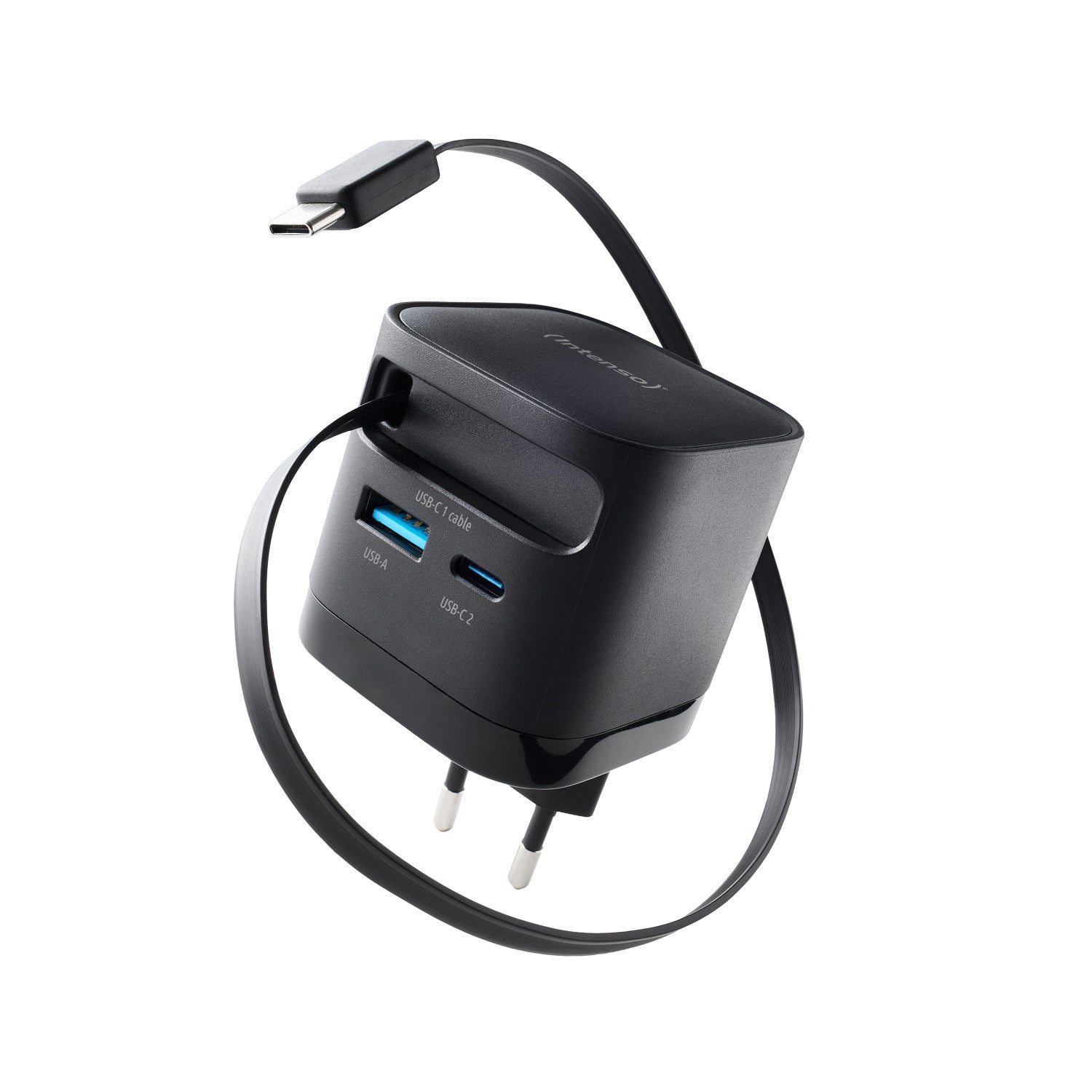 Intenso 7806520 adattatore e invertitore Interno 65 W Nero