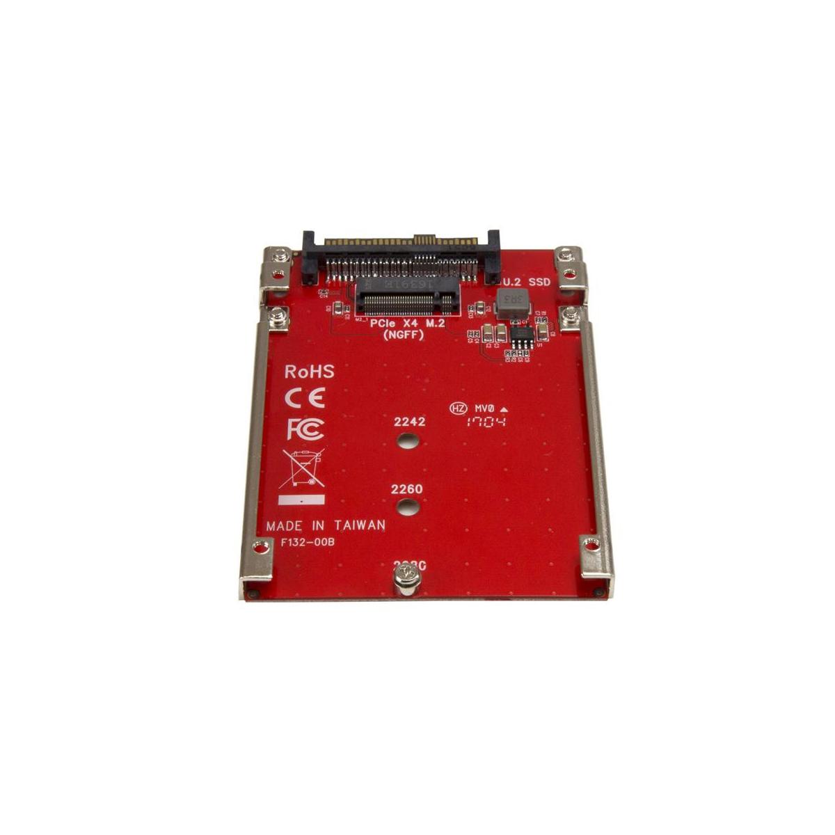 StarTech.com Adattatore Host per Drive M.2 a U.2( SFF-8639) PCIe NVMe SSD