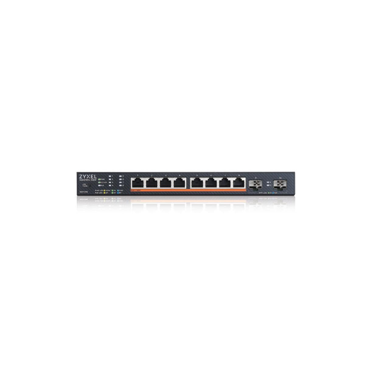 Zyxel XMG1915-10EP Switch di Rete Gestito L2 2.5G Ethernet Supporto Power over Ethernet