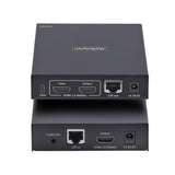 StarTech.com KVM Extender HDMI su Rete IP, Kit Trasmettitore e Ricevitore HDMI 4K 60Hz e USB su Ethernet/Cat6, AVoIP, non Richiede Driver, Kit di Montaggio incluso