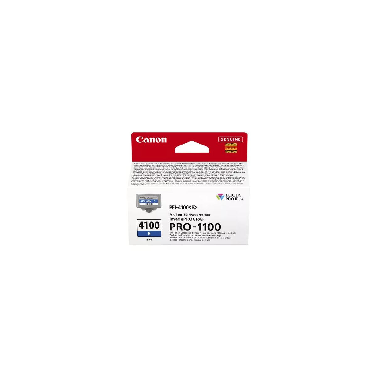 Canon LUCIA PRO II cartuccia d'inchiostro 1 pz Originale Resa standard Blu