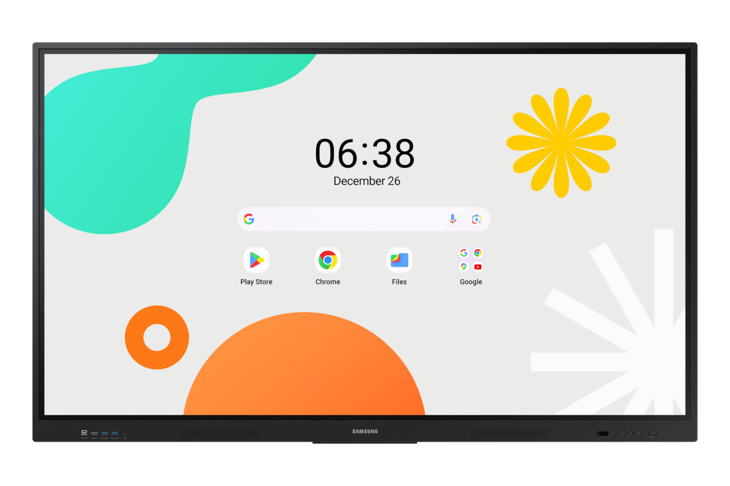 Samsung WA65F lavagna interattiva 165,1 cm (65") 3840 x 2160 Pixel Touch screen Nero