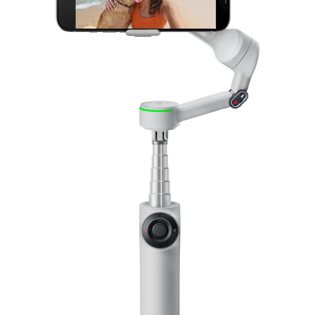 Insta360 Flow 2 Pro Stabilizzatore per fotocamera per smartphone Bianco
