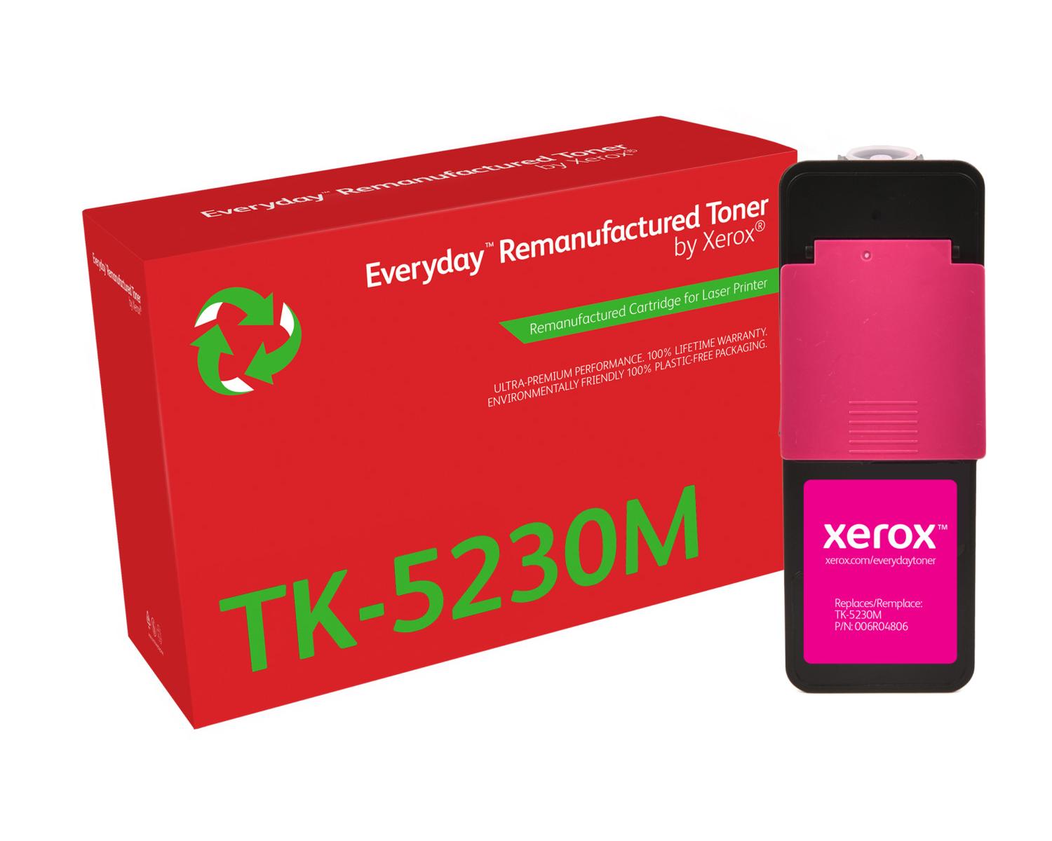 Everyday Rigenerato Toner di Xerox Magenta compatibile con Kyocera TK-5230M Capacità standard