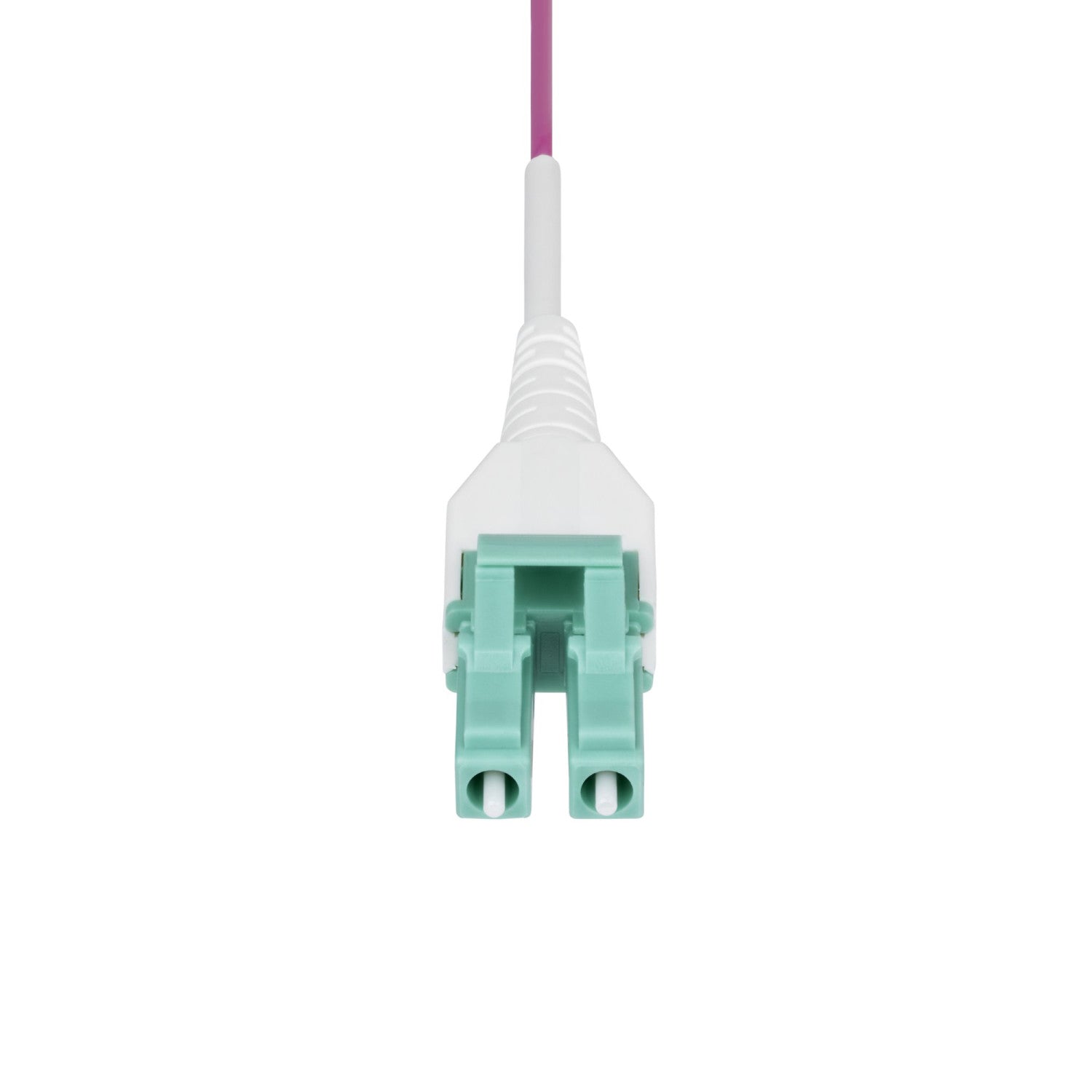 StarTech.com Cavo in fibra ottica multimodale da 15m LC a LC (UPC) OM4 Viola Erica, 50/125 µm, 40G/100G, LOMMF/VCSEL, cavo in fibra Uniboot, certificato OFNR Riser