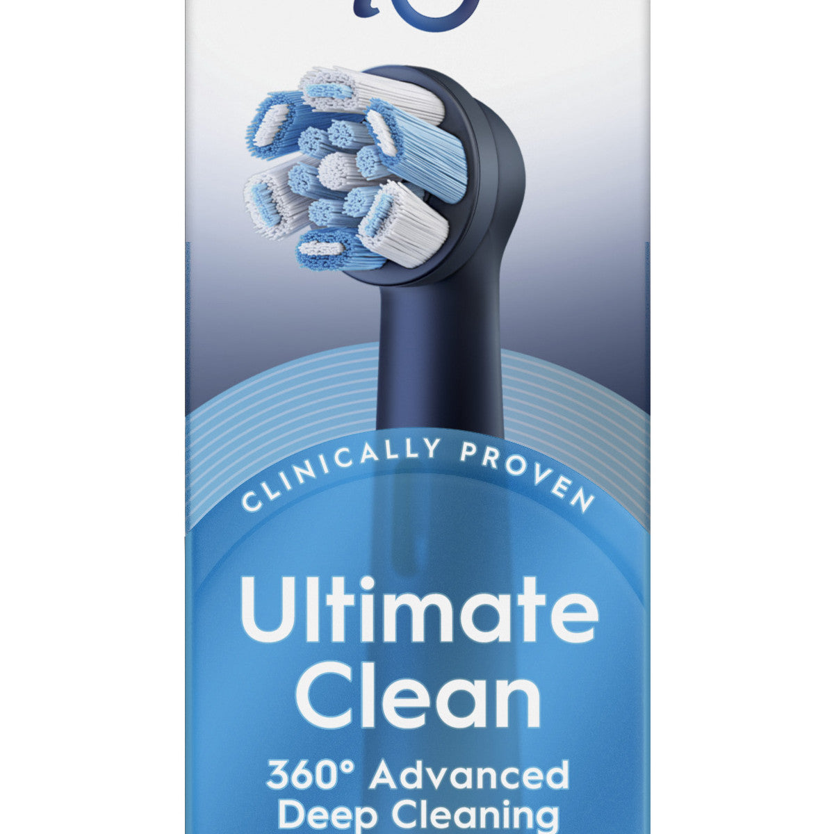 Oral-B Testine di Ricambio iO Series Ultimate Clean Black, testine rotonde di ricambio originali, con setole CrissCross per pulizia e rimozione della placca avanzate e in profondità, 3