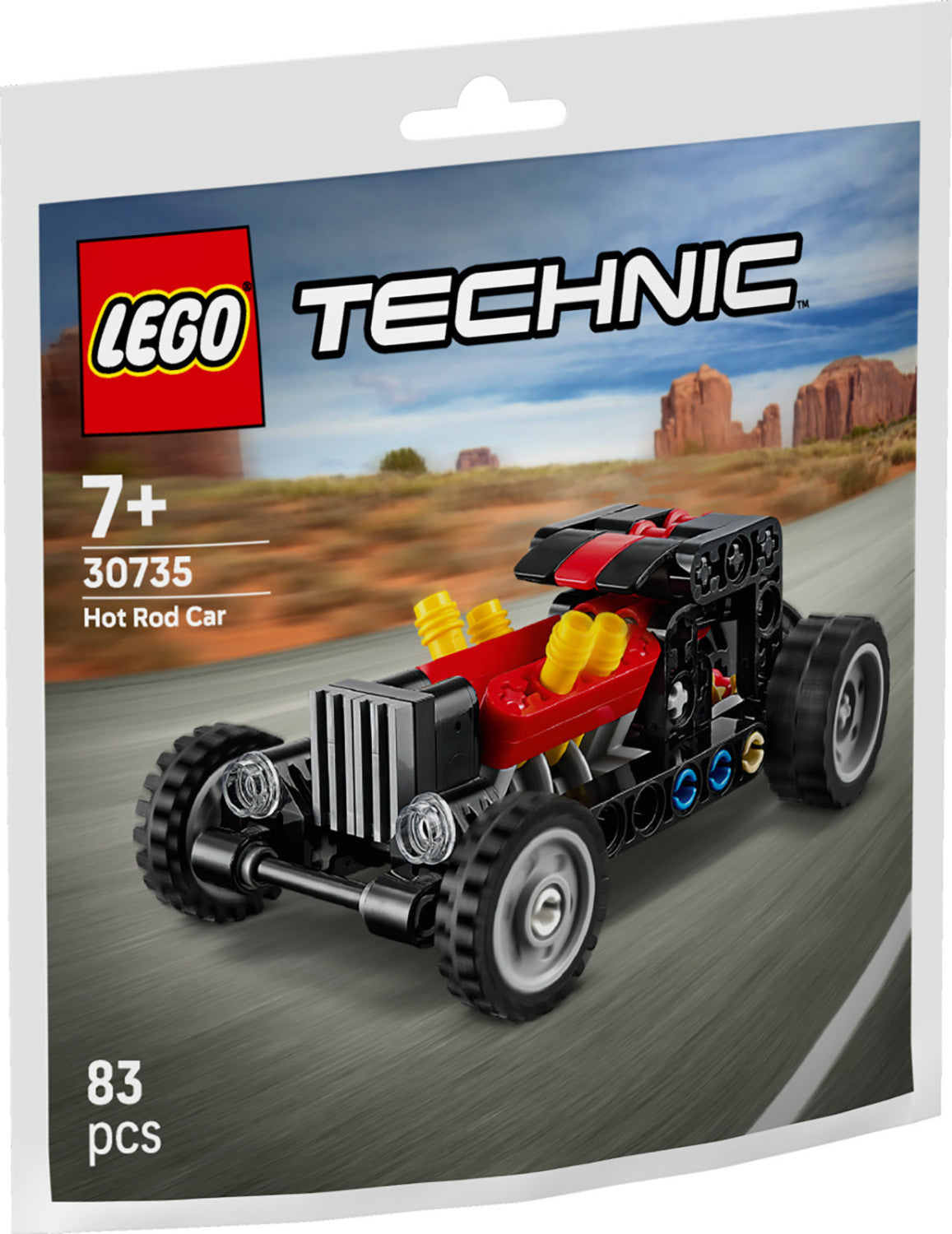 LEGO Technic Hot Rod Set da Costruzione 83 Pezzi per Bambini dai 7 Anni