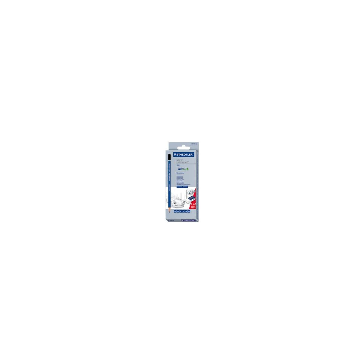 Staedtler Mars Lumograph 100 Multi 6 pz