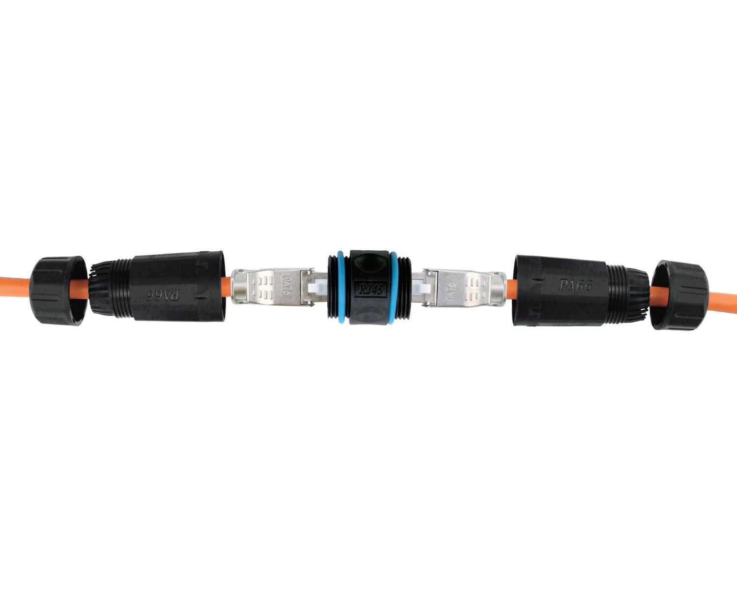 Equip 221172 adattatore per inversione del genere dei cavi RJ-45 Nero Blu