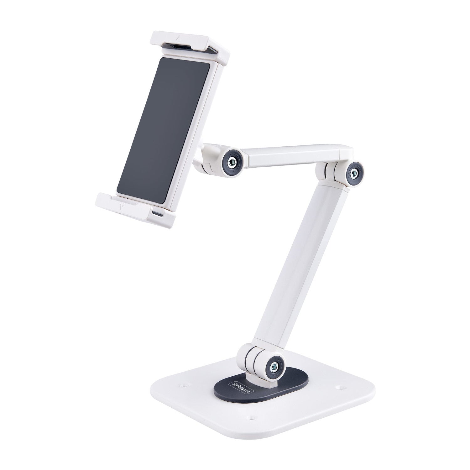 StarTech.com ADJ TABLET STAND Supporto Multimediale per Tablet con Braccio Bianco