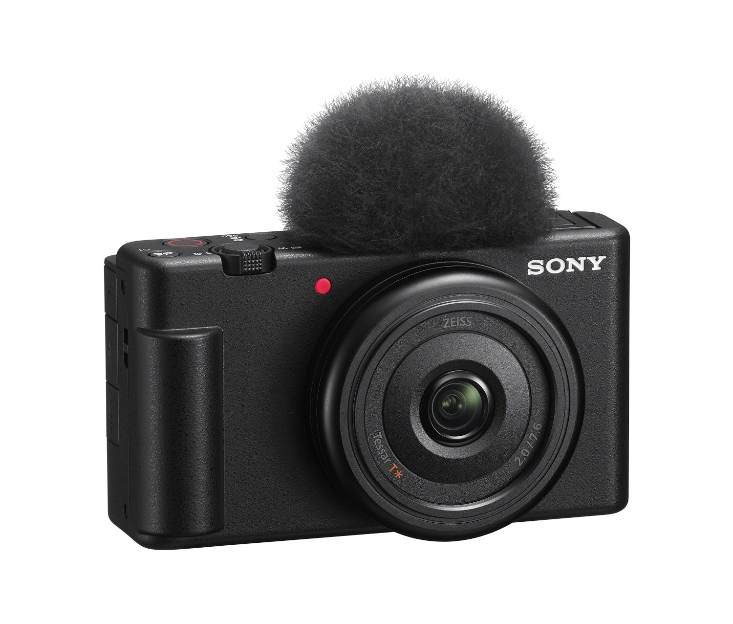 Sony Vlog camera ZV-1F di Fotocamera digitale (schermo orientabile, video in 4K, slow motion, funzionalità per vlog) - Nera