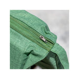 Olibò Cuscino Per Panca 3 Posti in Misto Cotone Sfoderabile Verde 148x45x3,5 Cm