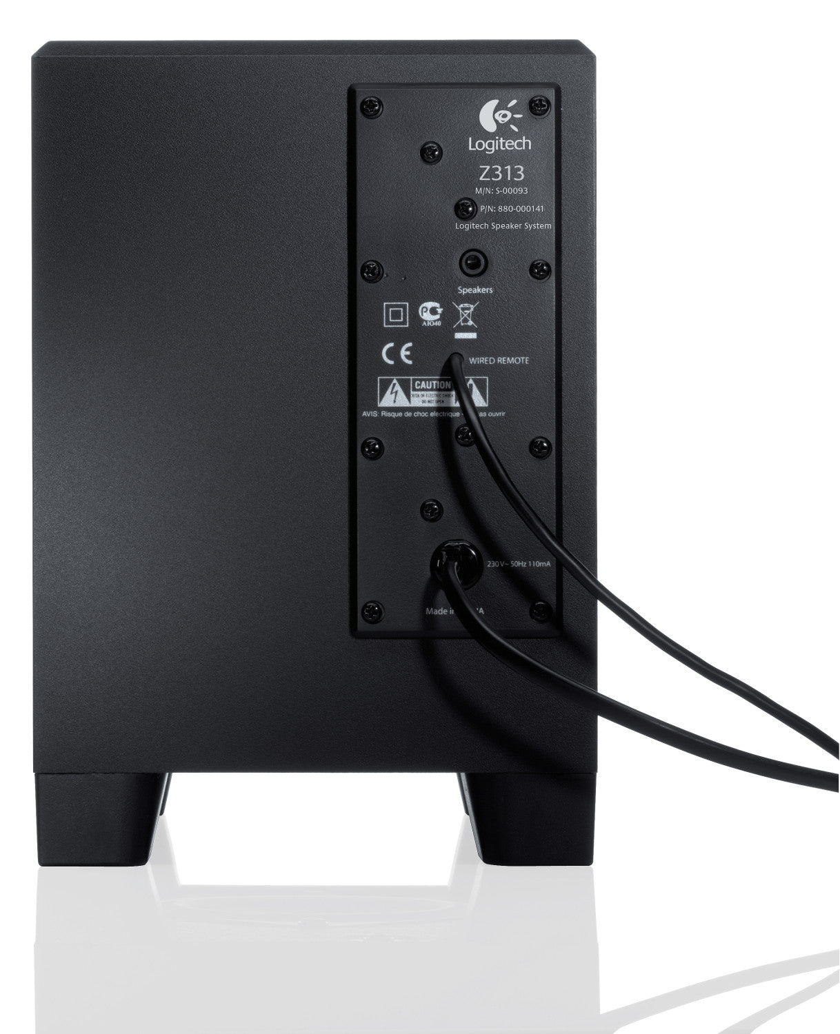 Logitech Z313 Speaker System 2.1 canali 25 W Nero