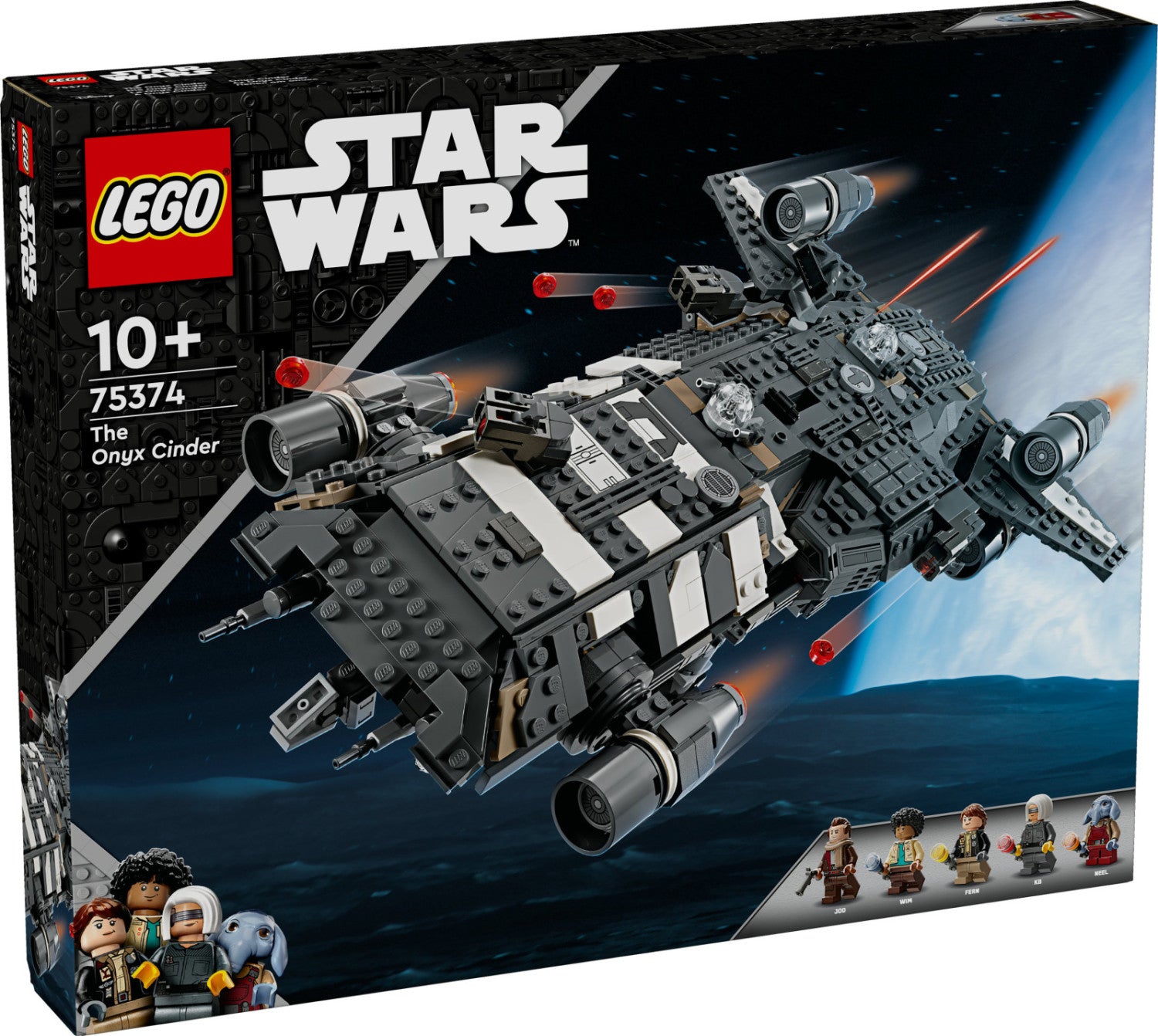 LEGO Star Wars The Onyx Cinder 75374 Set Costruzioni 1325 Pezzi 10 Anni