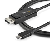 StarTech.com CDP2DP2MBD cavo e adattatore video USB tipo-C Nero