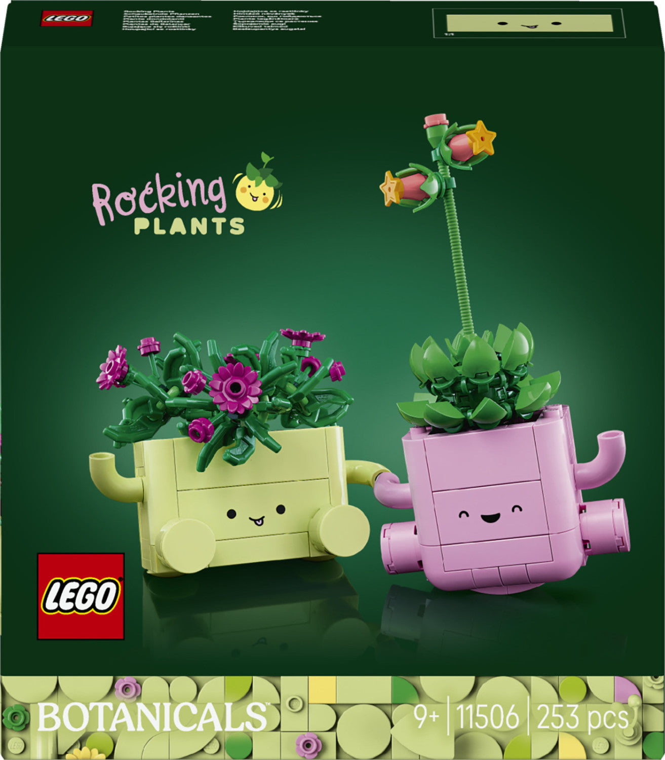 Lego Botanicals 11506 Piante Dondolanti, Set Con 2 Piante Finte E 2 Vasi - 253 Pezzi, 9