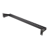 StarTech.com Pannello passacavi montabile a rack 1U con profondità regolabile, Guida di supporto per cavi per server/armadi rack da 19", Cable management panel per pannelli patch/switch/PDU