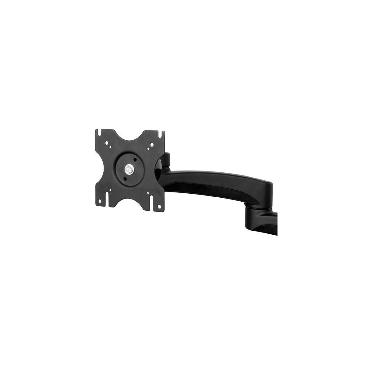StarTech.com ARMDUAL supporto da tavolo per Tv a schermo piatto 61 cm (24") Nero Scrivania