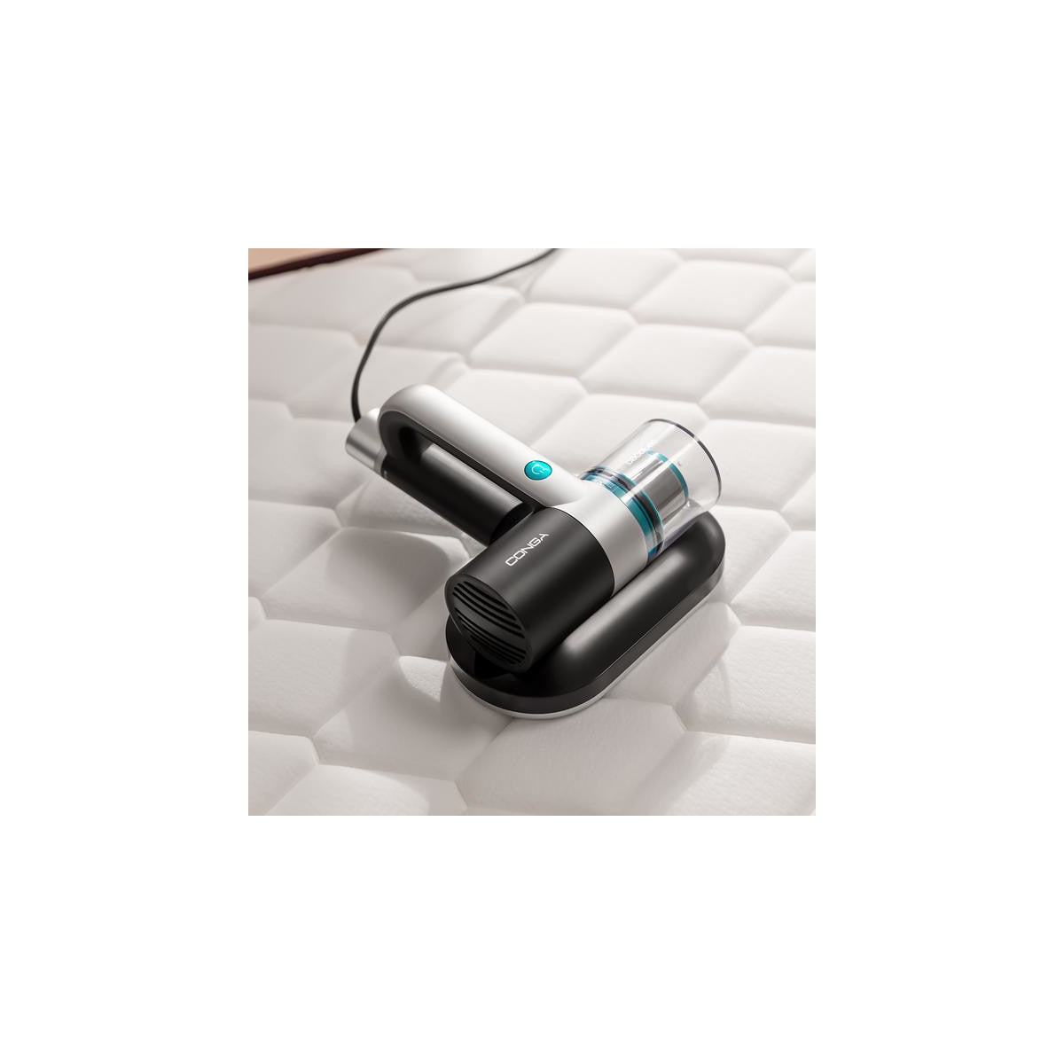 Cecotec Conga RockStar 3000 Mattress aspirapolvere senza filo Nero, Argento, Turchese Senza sacchetto
