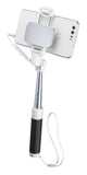 Cellularline Total View - Universale Asta per selfie con specchio girevole