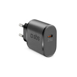 SBS TETR1CPD25 Caricabatterie per dispositivi mobili Smartphone. Tablet Nero AC Interno