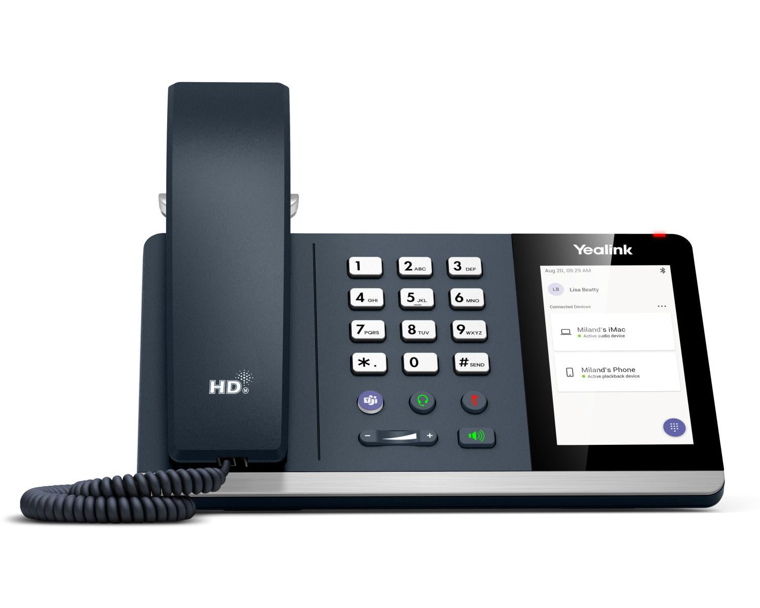 Yealink MP50 Telefono per Microsoft Teams con Usb Grigio