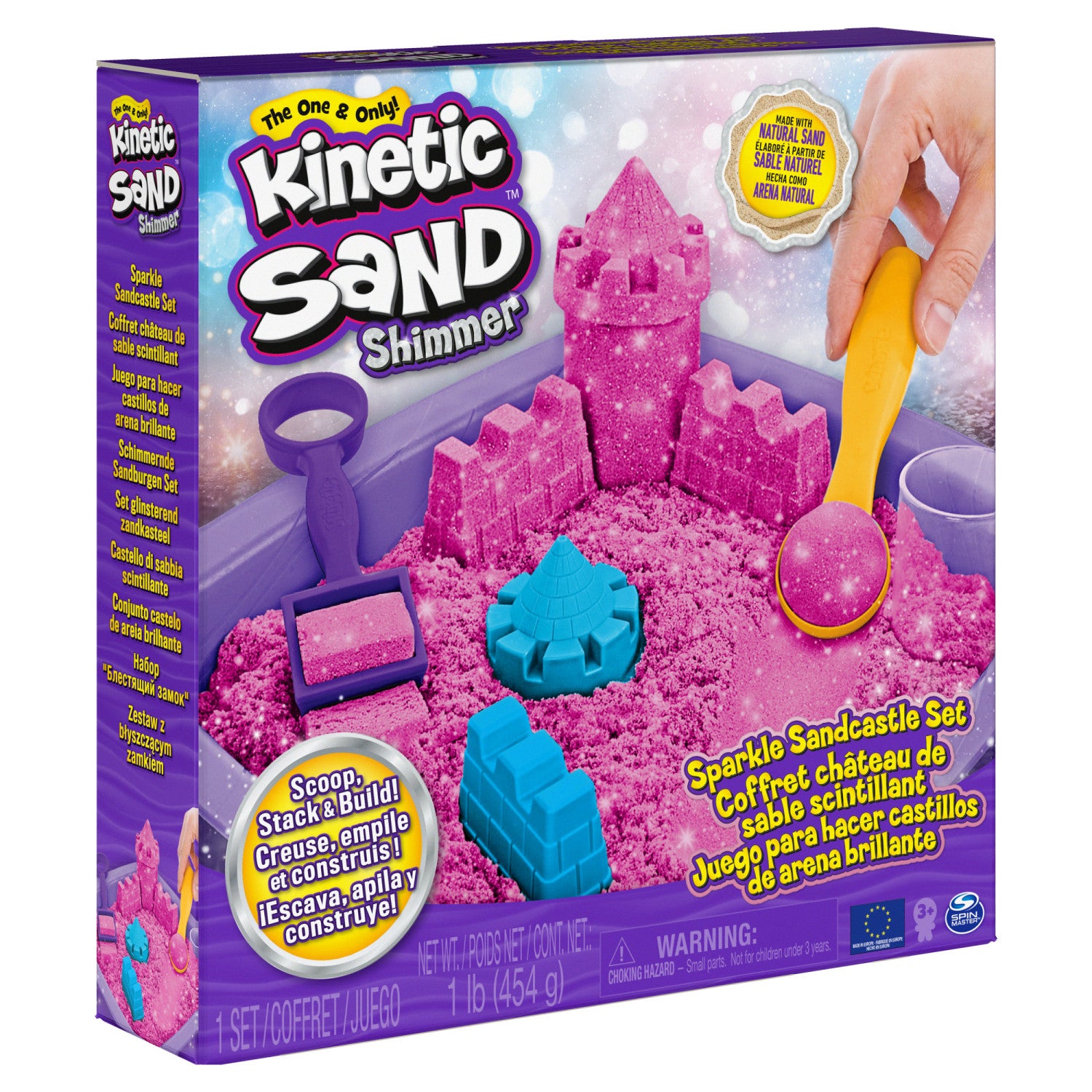 Kinetic Sand KNS ACK ShimmerSndbxPink FR WLMX GML