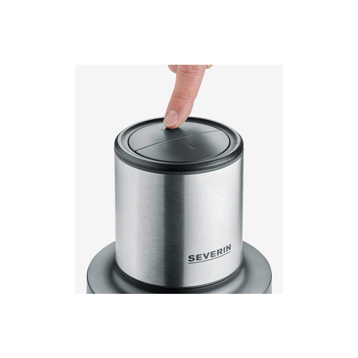 Severin KM 3867 tritaverdure elettrico 1 L 400 W Nero, Argento, Trasparente