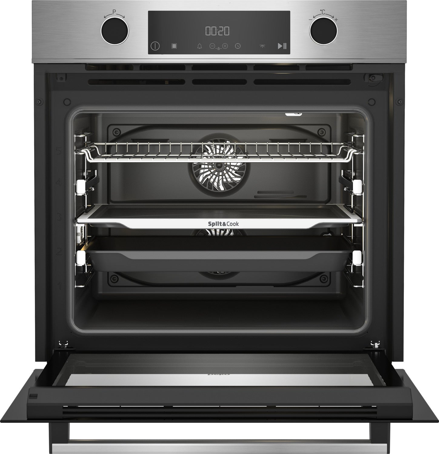 Beko BBVM12400XPS 72 L 2700 W A Stainless steel