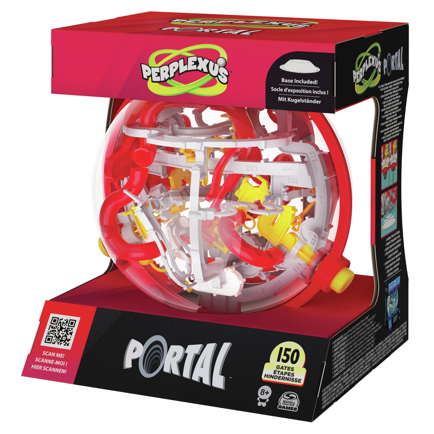 Games Perplexus Portal, il Labirinto in 3D con 150 Ostacoli, 8 Anni