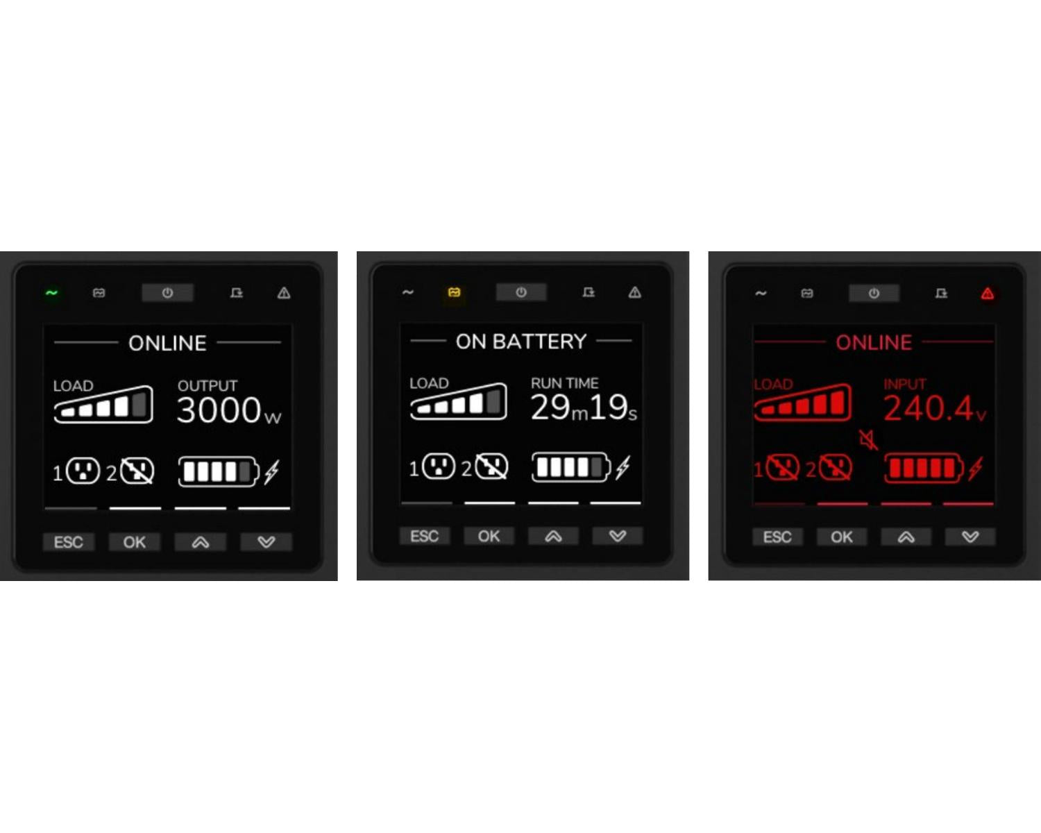 APC SRTG8KXLI gruppo di continuità (UPS) Doppia conversione (online) 8 kVA 8000 W 3 presa(e) AC