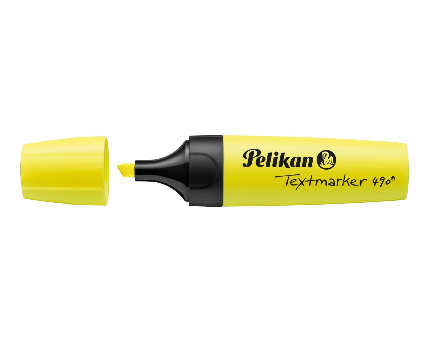 Pelikan 490 Textmarker evidenziatore 1 pz Giallo