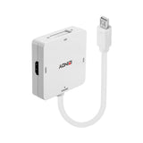 Lindy 41035 cavo e adattatore video 0,2 m Bianco
