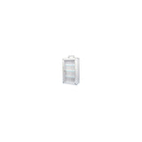 Iternet Armadietto Portacellulari 24 Posti in Alluminio e MDF Grigio 26x19x38,5 cm
