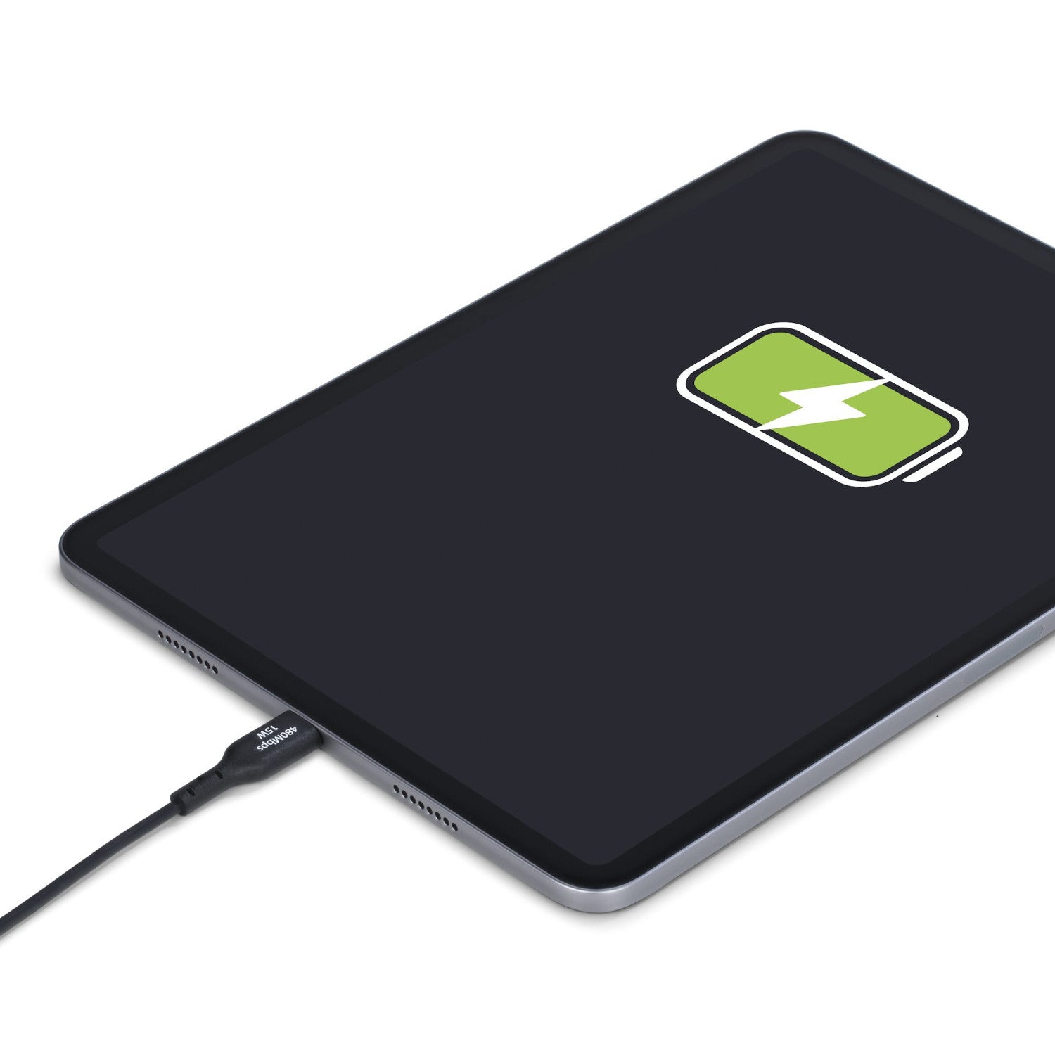 StarTech.com Cavo di ricarica USB-A a USB-C da 15cm, Cavetto di ricarica e sincronizzazione USB 2.0 3A, rivestimento in TPE - Nero