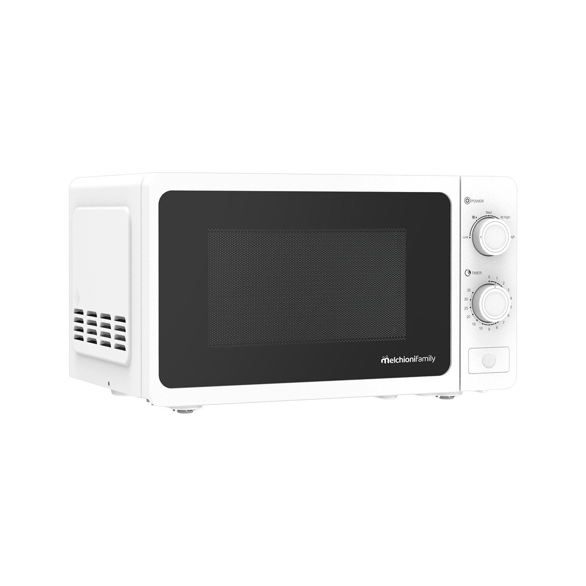 Melchioni 118380038 forno a microonde Bianco Microonde con grill Superficie piana 20 L 800 W