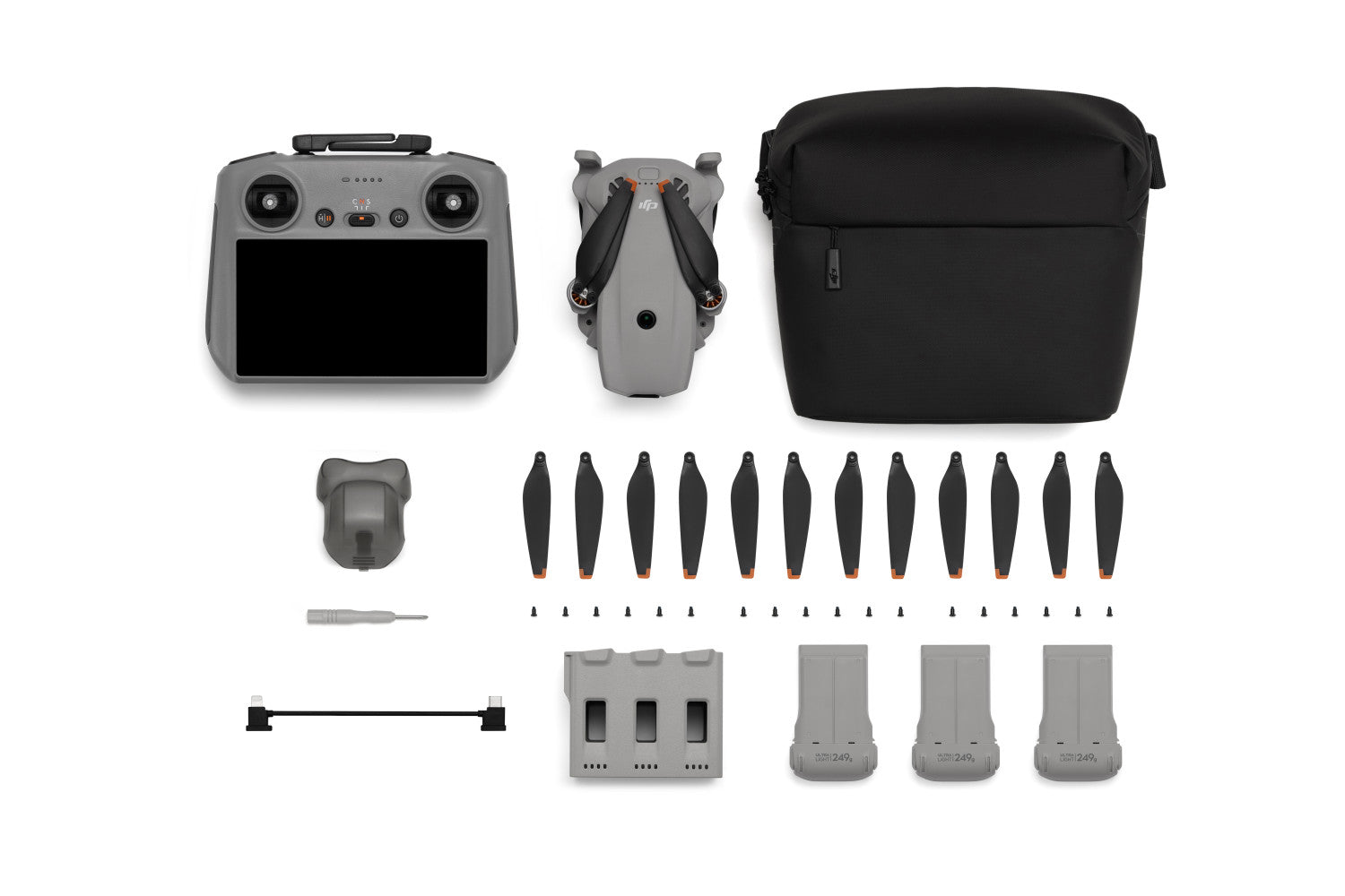 DJI Lito X1 Fly More Combo 4 rotori Quadrirotore 48 MP 2788 mAh Grigio