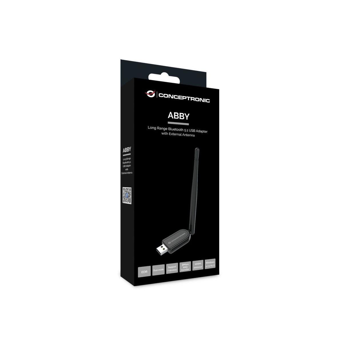 Conceptronic ABBY07B scheda di rete e adattatore Bluetooth 3 Mbit/s