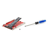 StarTech.com Adattatore SSD M.2 a U.3, Per Unità M.2 PCIe NVMe, Adattatore/convertitore host PCIe M.2 a U.3 da 2,5" (SFF-TA-1001), conforme a TAA - Formato unità da 2,5"