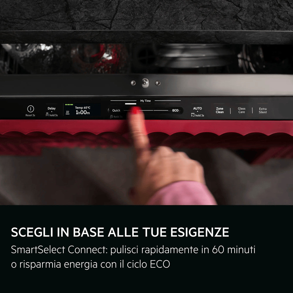 AEG Lavastoviglie Incasso 60 Cm - Int. Totale 14 Coperti Classe A-10% 37 Dba MADE IN ITALY GI9210X2TF