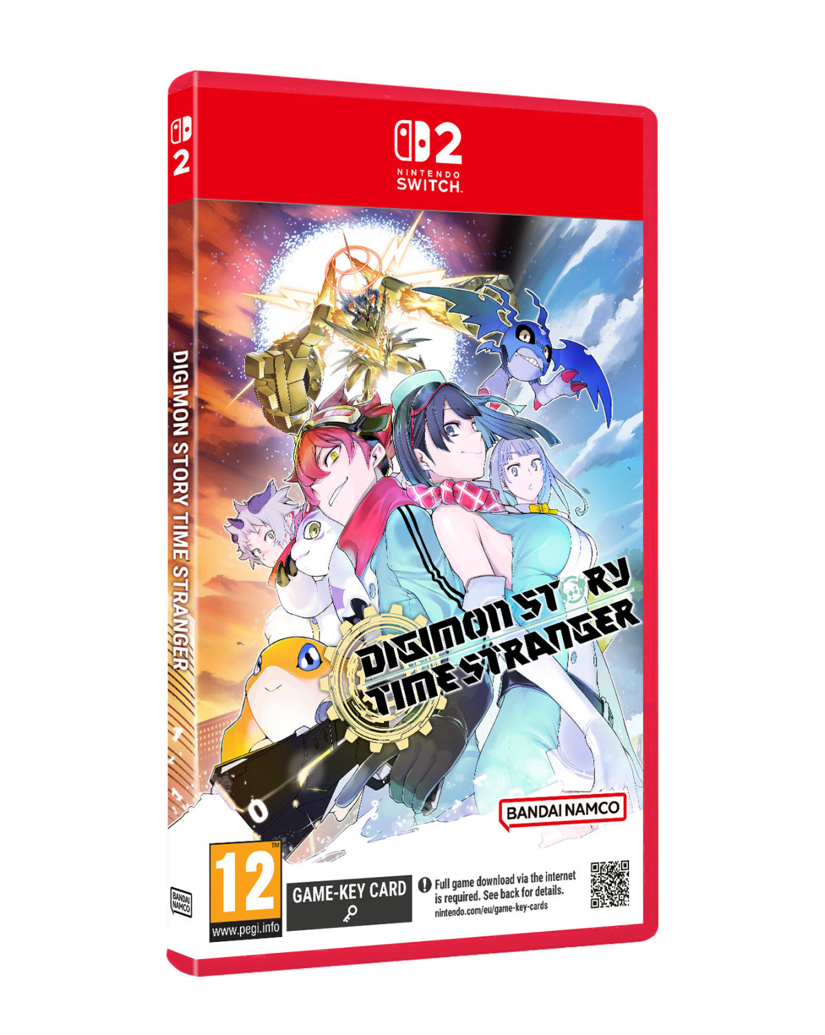 BANDAI NAMCO Entertainment Digimon Story: Time Stranger Nsw2 Standard Giapponese, Francese, Tedesca, ITA, ESP, Coreano, Cinese semplificato, Cinese tradizionale, POR-BRA, Inglese degli Stati Uniti Nintendo Switch 2