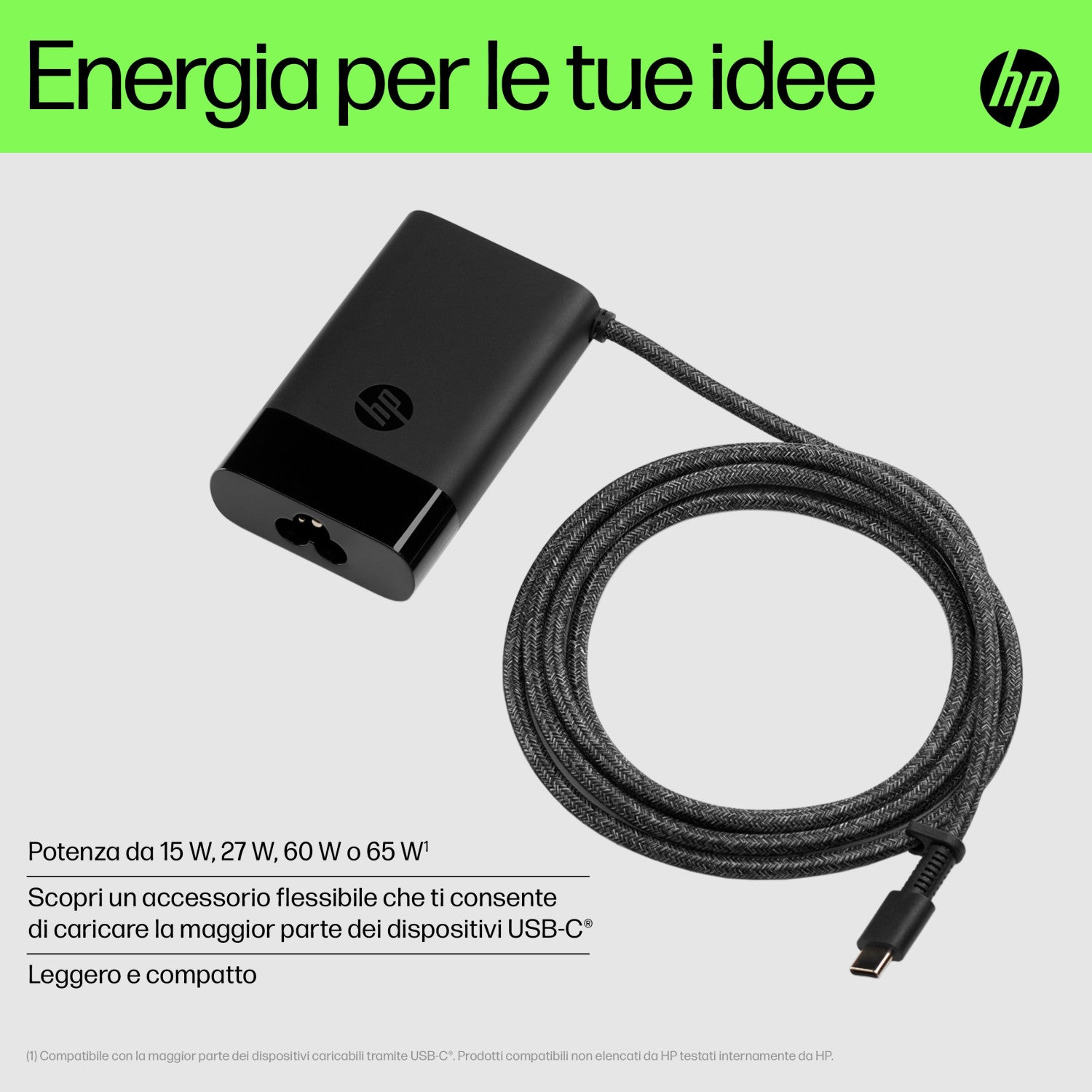 HP Caricabatterie per laptop USB-C 65 W