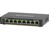 NETGEAR 8-Port Gigabit Ethernet PoE Plus Switch (GS308EP) Gestito L2/L3 Gigabit Ethernet (10/100/1000) Supporto Power over Ethernet (PoE) Nero