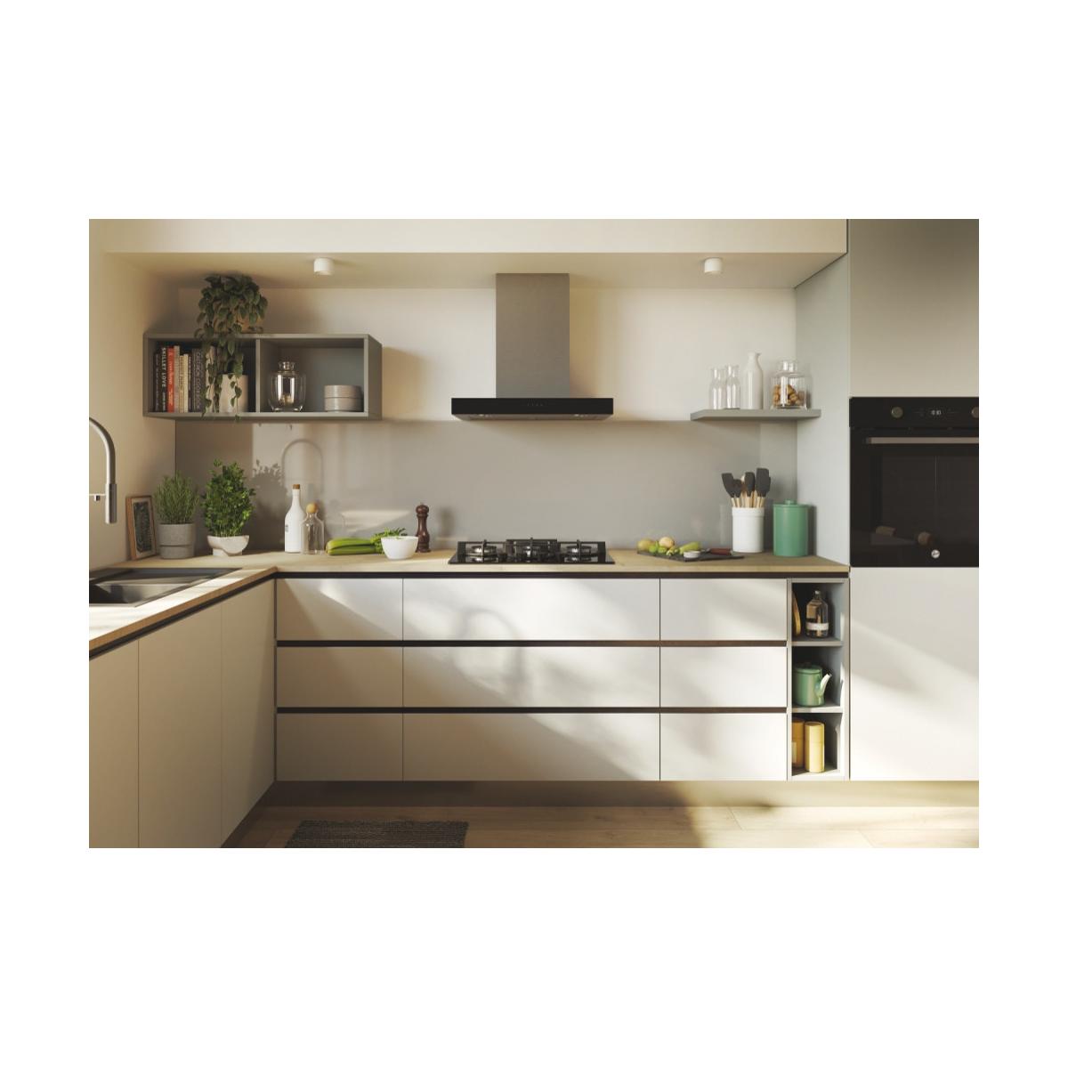 Candy Moderna CVG6DTB Nero Da incasso 59.5 cm Gas 4 Fornelli