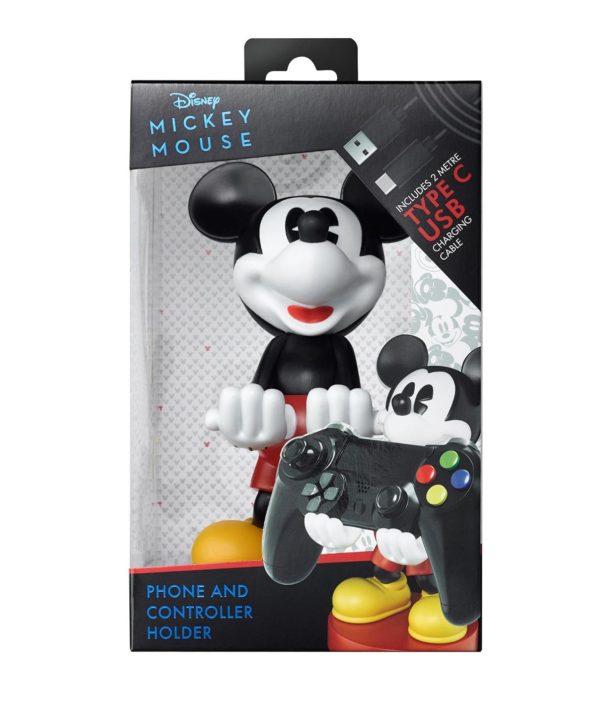 Exquisite Gaming Cable Guys Mickey Mouse Supporto passivo Controller per videogiochi, Telefono cellulare/smartphone Nero, Rosso, Bianco, Giallo