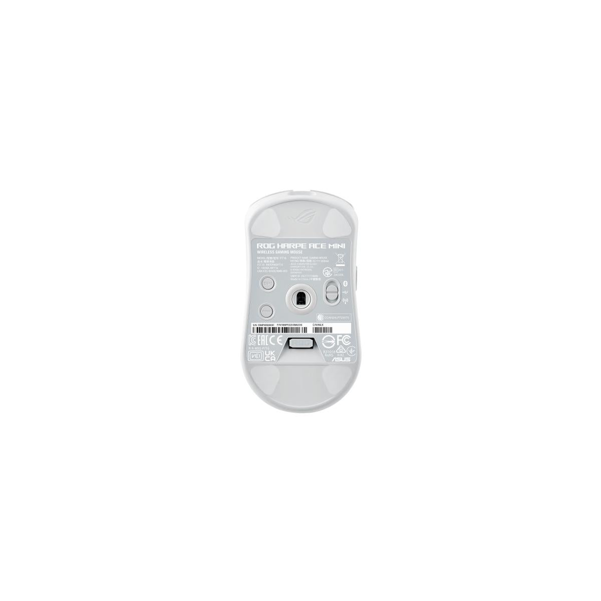 ASUS ROG Harpe Ace Mini mouse Giocare Ambidestro RF Wireless Bluetooth USB Type C Ottico 42000 DPI