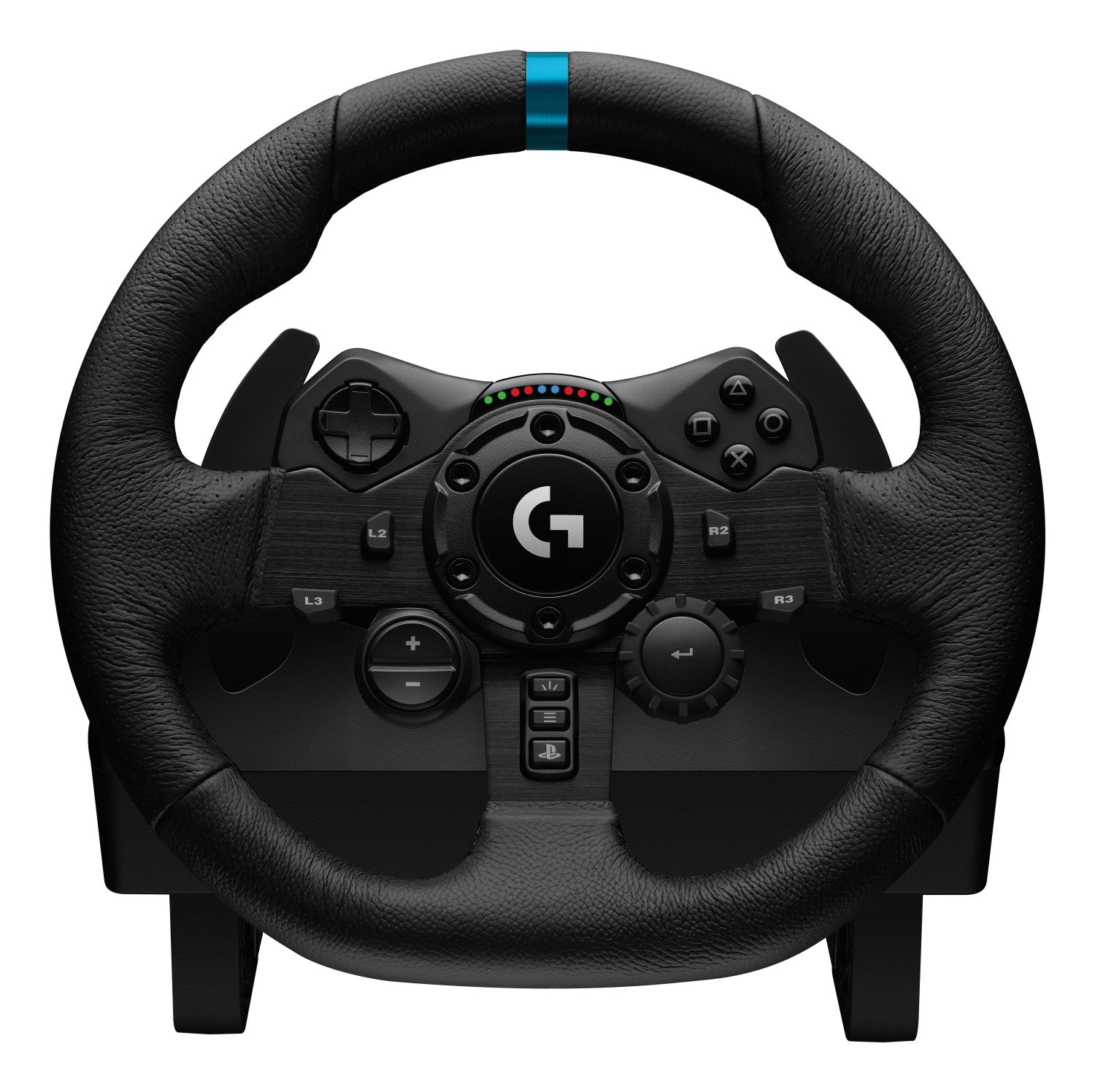 Logitech G Kit da corsa Logitech G923 SE: volante da corsa e pedali G923, TRUEFORCE, vera pelle leva del cambio Driving Force - Per PS5, PS4, PC, Mac - Nero